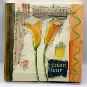 Z GALLERIE FLORAL LE JOLI CANVAS PRINT